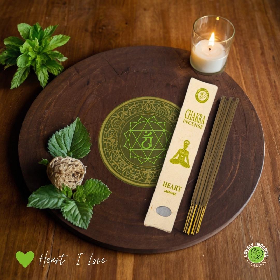 Chakra Räucherstäbchen Set – 7 Sorten für Yoga, Meditation & Energiezentren