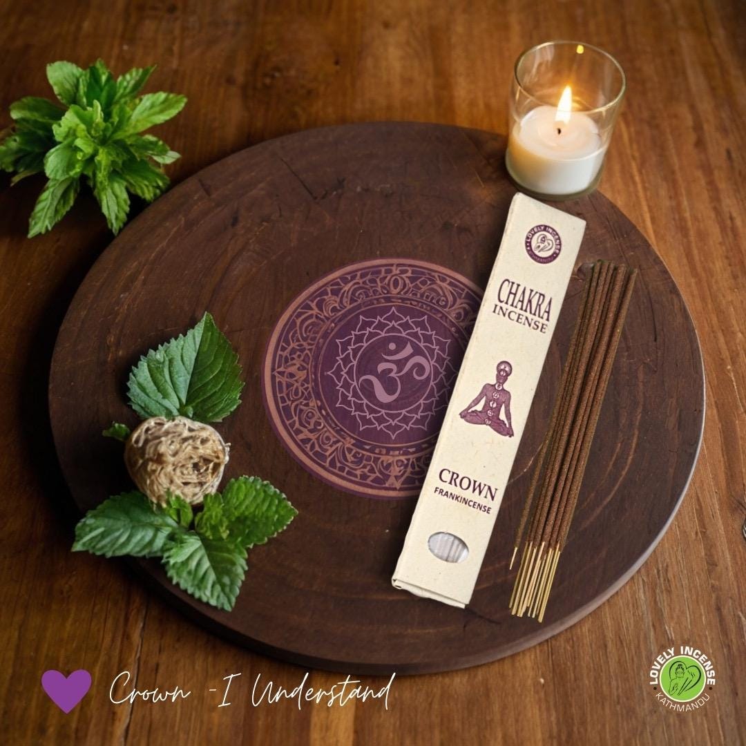 Chakra Räucherstäbchen Set – 7 Sorten für Yoga, Meditation & Energiezentren