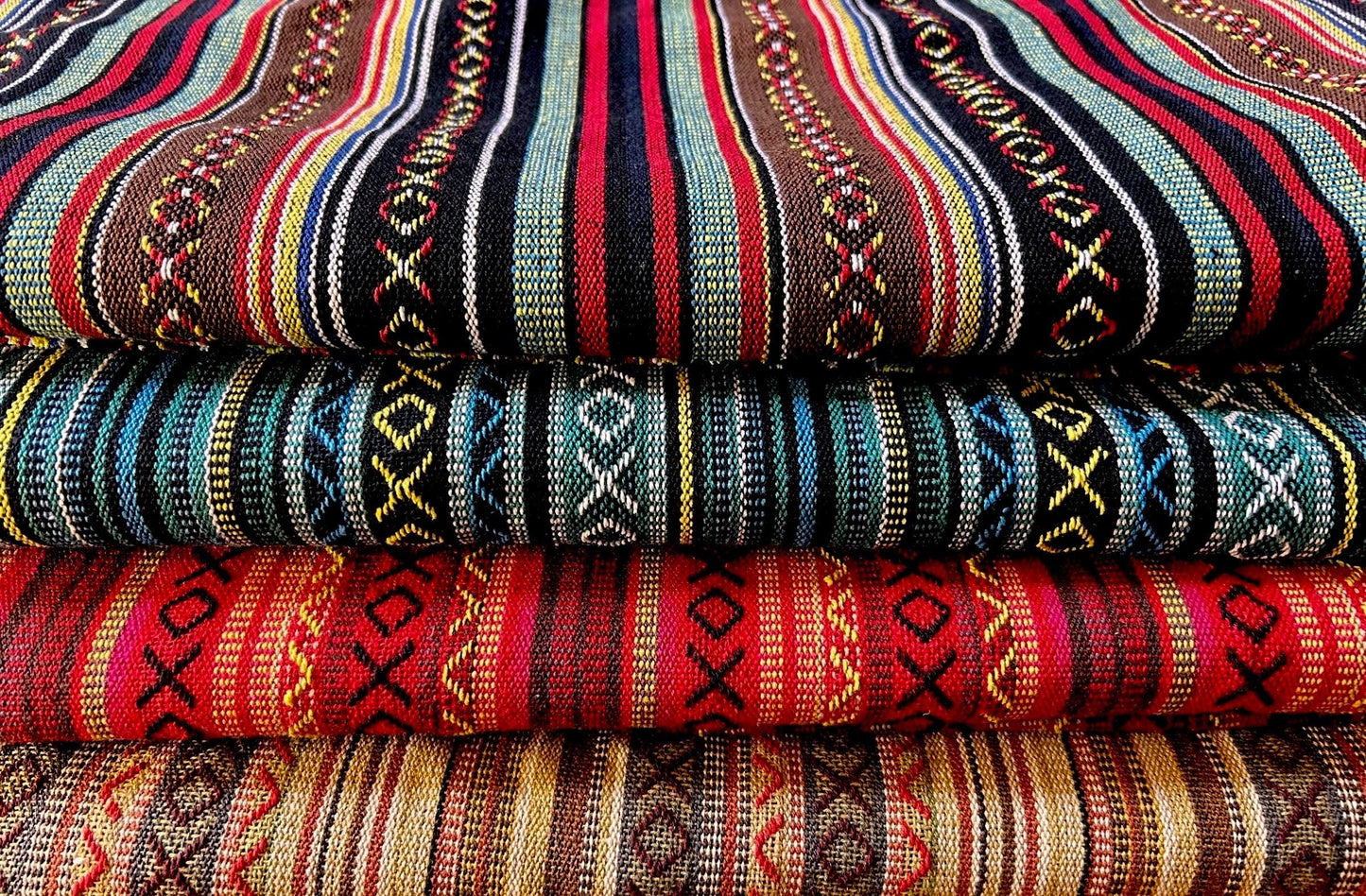 Baumwollstoff Gheri | Handgewebt