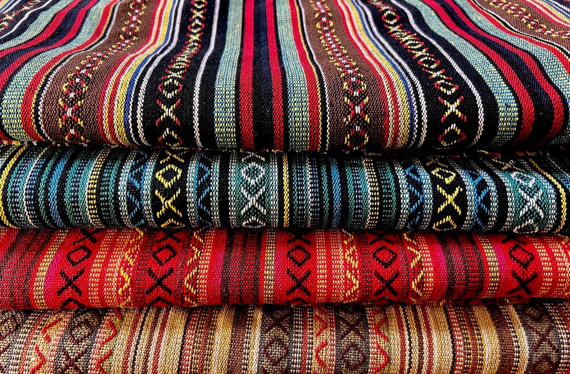 Baumwollstoff Gheri | Handgewebt