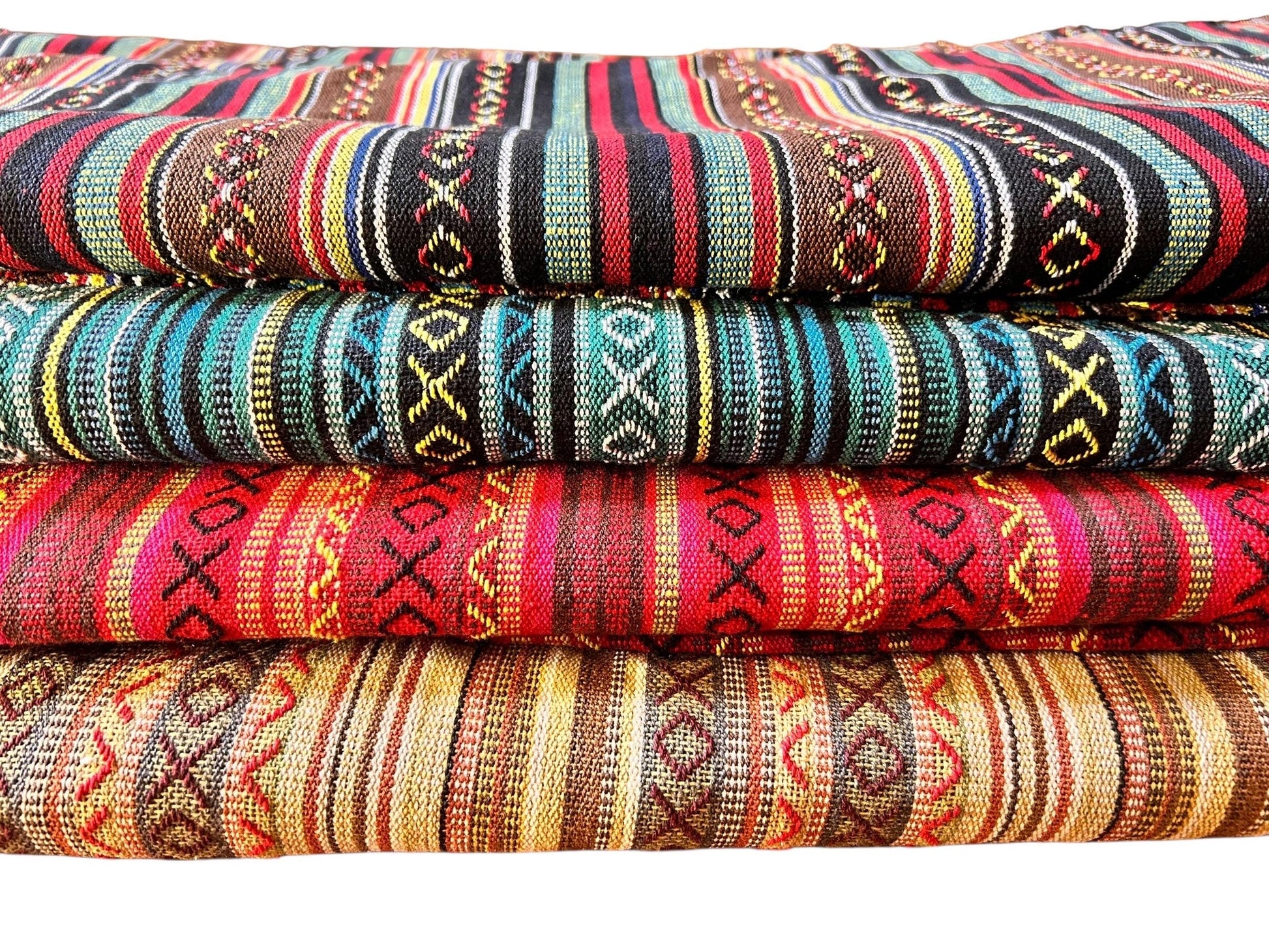 Baumwollstoff Gheri | Handgewebt