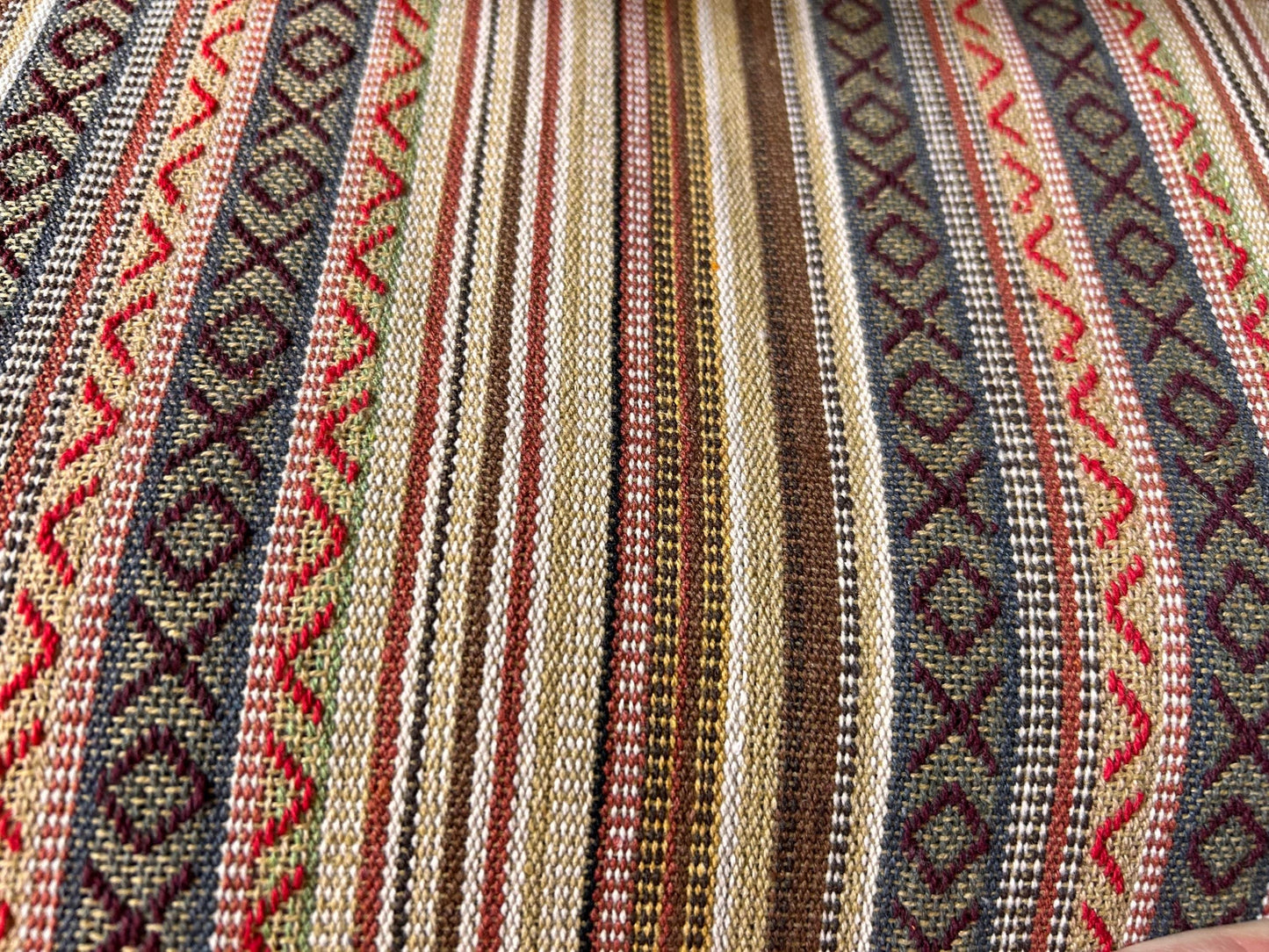 Baumwollstoff Gheri | Handgewebt