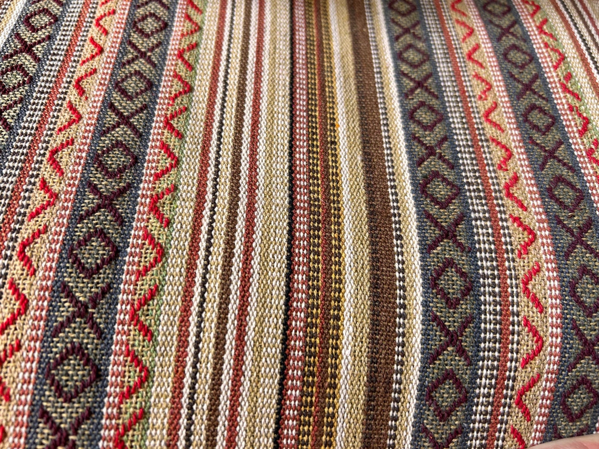 Baumwollstoff Gheri | Handgewebt