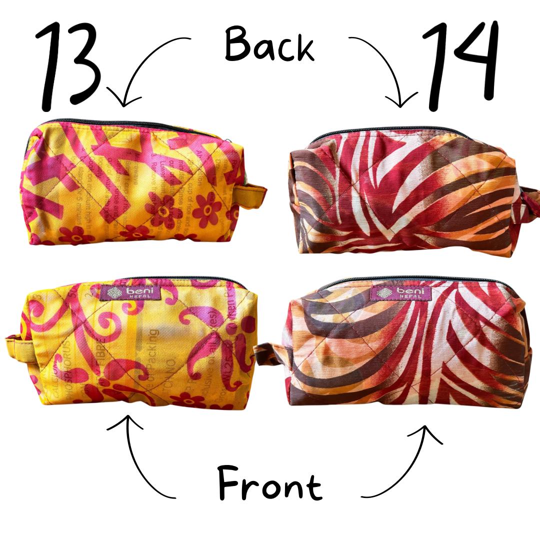 Waschtasche | Upcycling