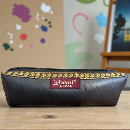 Federtasche | Fahhradschlauch-Upcycling