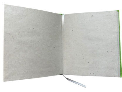 Handgemachtes A6 Notizbuch Buddha Eyes Gold – aus recyceltem Baumwollpapier, Nachhaltiges Tagebuch aus Nepal, Eco Friendly Spiritual Journal