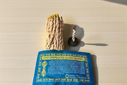 Vajra Räucherschnüre aus Nepal | Dhupaya Rope Incense | Natürlich + Handgemacht | Verschiedene Sorten | Meditation, Reinigung & Achtsamkeit