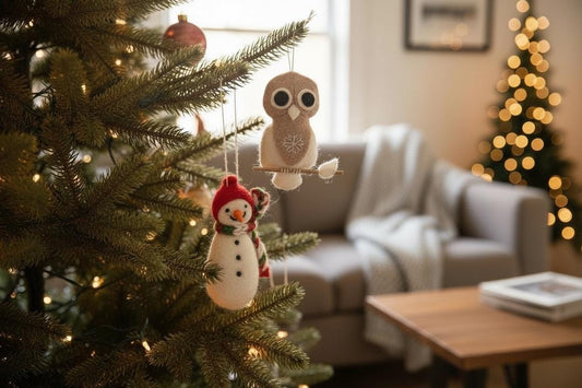 Handgefilzte Anhänger | 100 % Wolle