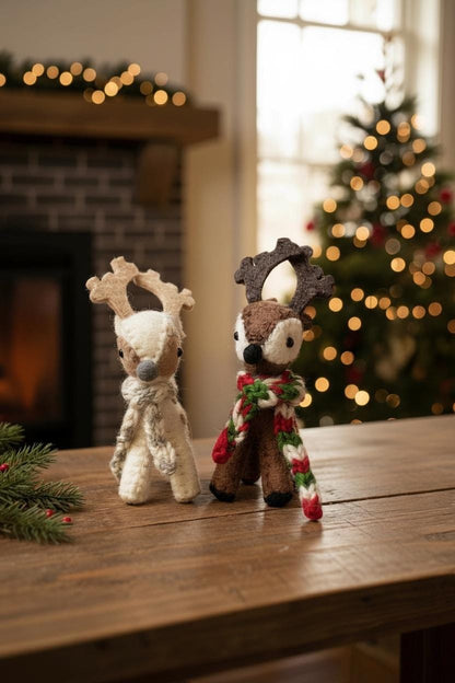 Handgefilzte Anhänger | 100 % Wolle