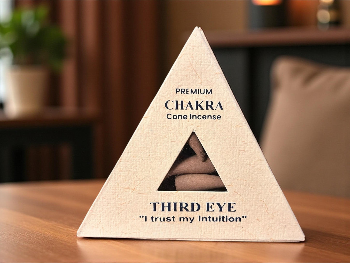 Räucherkegel Set – 7 Chakren inkl. Halter | Handgemacht in Nepal | Natur Räucherwerk für Meditation & Balance | Premium Chakra Cones Gift
